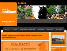 Tablet Screenshot of jardiland-carquefou.com